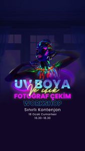 UV Işık Boyama ile Workshop